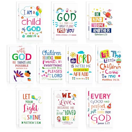 20Pcs Bible Verse Notepad for Kids- End of School Year Bulk Inspirational Notebooks Mini Colorful Christian Scripture Quotes Small Pocket Notepads for Teacher Appreciation Week Graduation Party Gifts - style: White