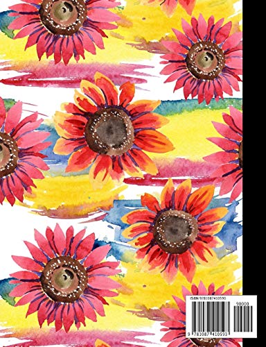 Composition Notebook: College Ruled 7.44 x 9.69 in, 100 page book for girls, kids, school, students and teachers