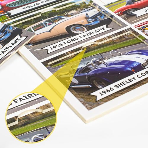 Assistex Matching Game Activity Board - Dementia Activities for Seniors - Memory Games for Adults with Alzheimers - Memory Loss and Alzheimers Activities - Matching Card Memory Games for Seniors - style: Men's Edition