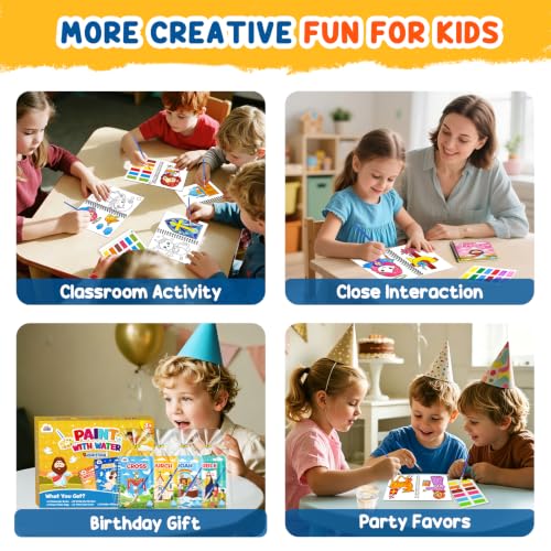ZMLM 24 Pack Christian Coloring Books - Birthday Party Favors for Kids 4-8 - style: Christian