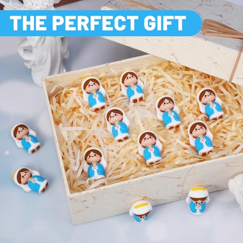 20 Pcs Little Virgin Mary Figurines Mini Virgin Mary Figures