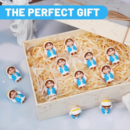 20 Pcs Little Virgin Mary Figurines Mini Virgin Mary Figures