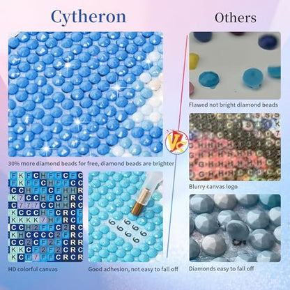 Diamond Art Kits for Adults, Jesus Cross Diamond Painting Kit, 12x16 Inch - color: CYDP1P10