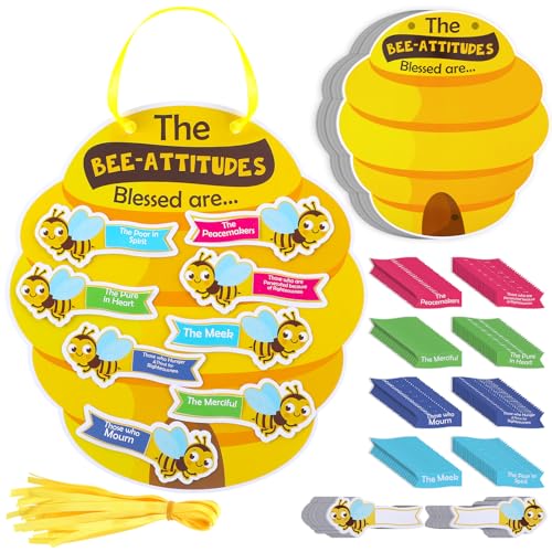 Syhood 24 Set Bee Attitude Craft, Bible DIY Kit - style: Bee Attitude