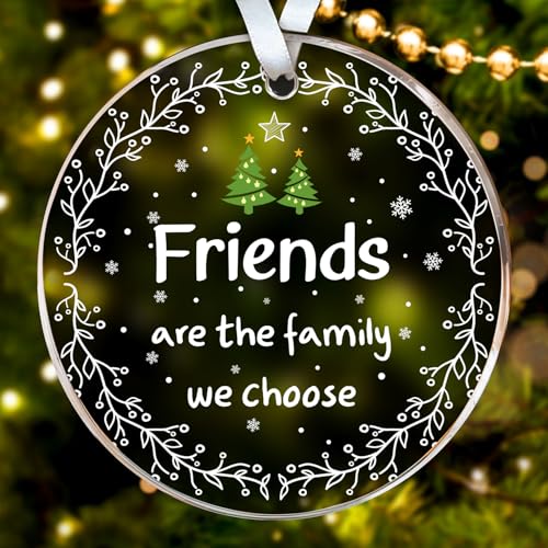 HEXMOZ Best Friend Ornaments for Women - Friends Christmas Ornaments - color: Friends 2