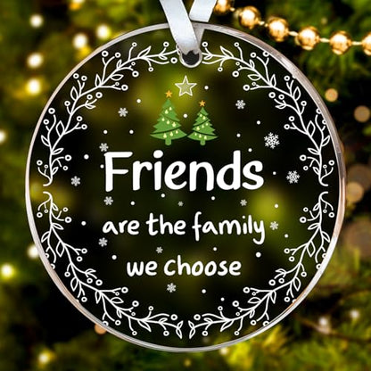 HEXMOZ Best Friend Ornaments for Women - Friends Christmas Ornaments - color: Friends 2