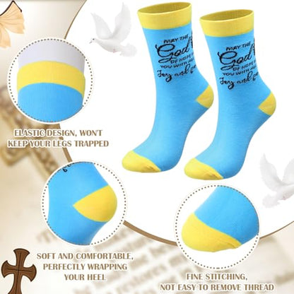 Shinymoon Christian Socks Jesus Gifts Socks