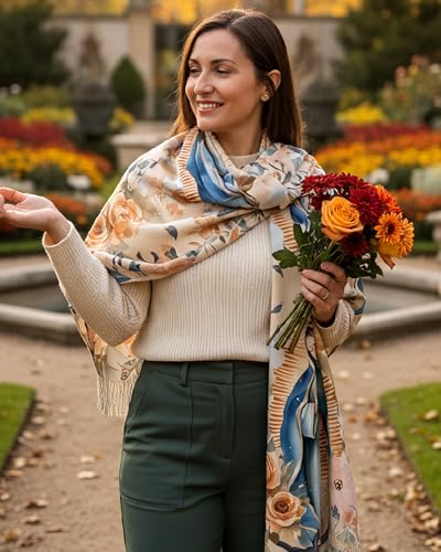 Virgen De Guadalupe Shawls for Women, Virgin Mary Blanket Scarf, Soft Scarf Wrap Prayer Shawl Catholic Gifts - color: Virgen De Guadalupe 282（with Gift Box）