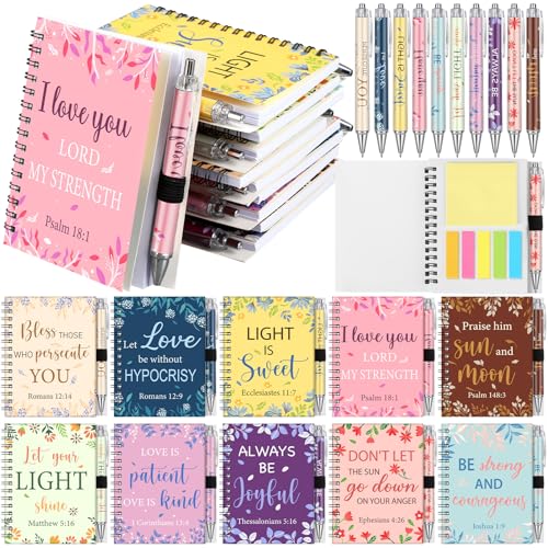 Resurhang 10 Sets Christian Prayer Journals Woman Christian Journals Gifts