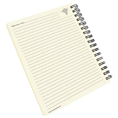 Write it Down Series by Journals Unlimited, Guided Journal, Daily Devotions, A Prayer Journal, Full-Size 7.5"x 9", Lilac Purple Hard Cover, Made in USA