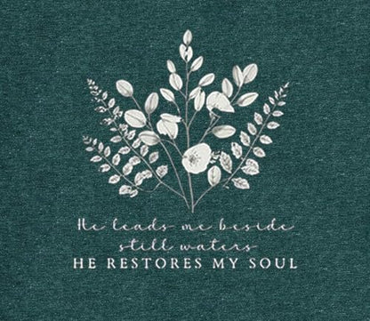 Christian Bible Verse T Shirts for Women - color: Dark Green6, size: Large