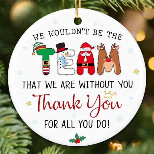 ZAGKOO Best Boss Ever Christmas Ornament 2026 - Thank You Gifts for Women - color: Thank You Boss