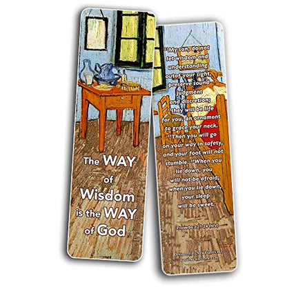 NewEights Wonderful Magnificent God Bible Verses Bookmarks (12 Pack) - color: Wonderful Magnificent God Bible Verses (12-pack)