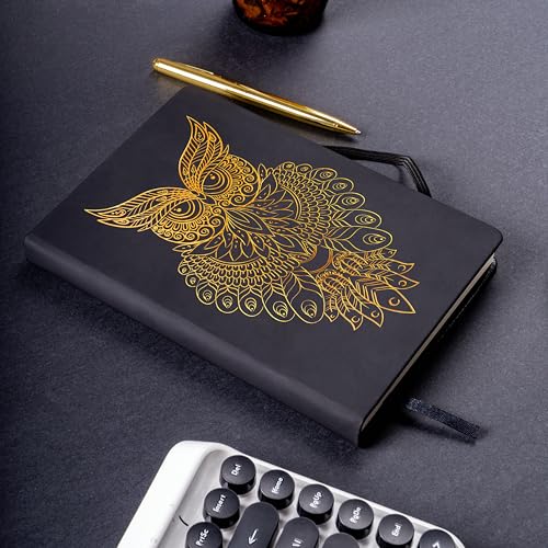 Veway Mystic Owl Journal and Pen Gift Set for Women & Men - style: Mystic Owl