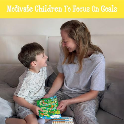 40 Pack Incentive Chart, 2 Adorable Designs with 1078 Stickers, Classroom Family Reward Chart System for Kids Homework Assignments, Attendance, Good Behavior, Chores, Potty Training Progress - style: Forest and Ocean