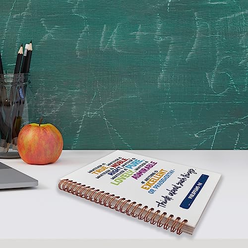 VNWEK Bible Scripture Philippians 4:8 Whatever is True Spiral Notebook Journal 5.5 x 8.3 inches,Christian Lined Hardcover Spiral Notebook,Inspirational Christian Gifts for Women Men Faith Teens - color: 3-XZ-bible-notebook