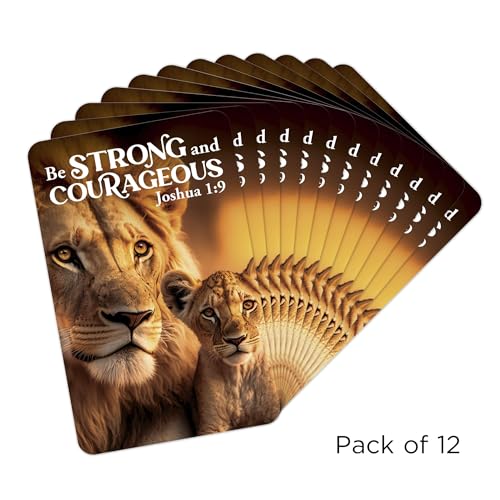 Logos Trading Post Son, Jos 1:9 Wallet Scripture Cards, Pack of 12 - color: Son