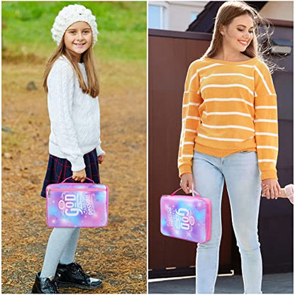 ICOSY Bible Cover, Church Bag for Women and Girls - color: Colorful