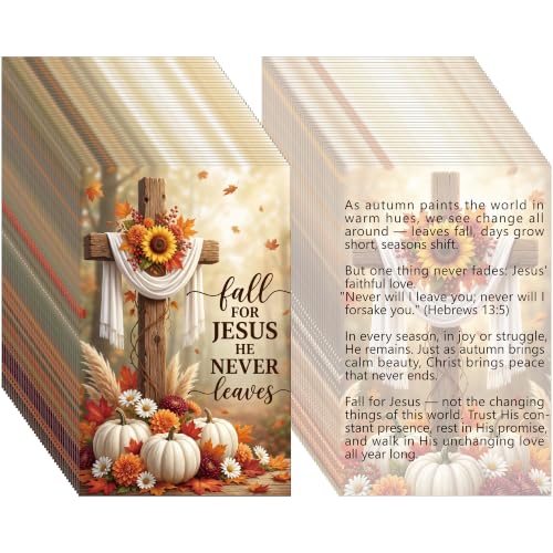 Spanish Gospel Tract Cards, Christian Evangelism Scripture Cards - color: fall for jesus