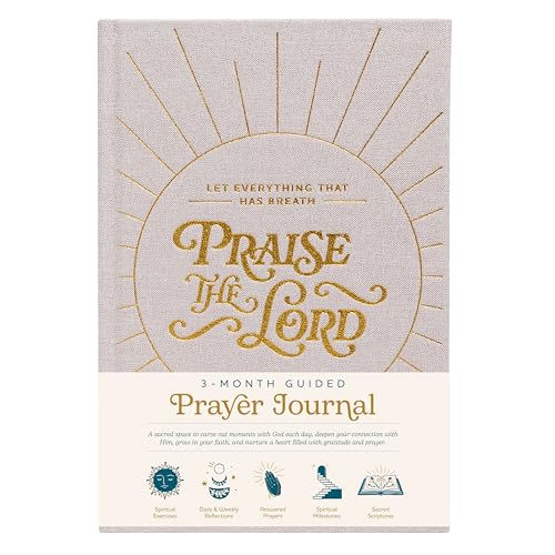 Prayer Journal for Woman – 90-Day Guided Devotional with Daily Prayer, Reflection & Spiritual Growth | Christian Journal with Prompts for Purpose & Faith