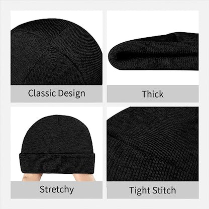 Embroidered Beanie Hat for Men Women - color: 10