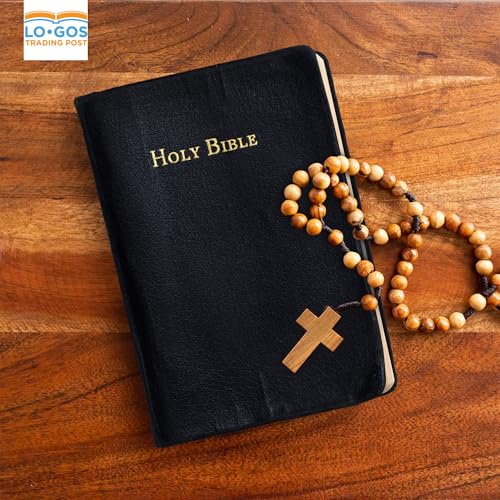 Logos Trading Post Olive Wood Catholic Rosary pouch for Men & Women - color: Pack of 1