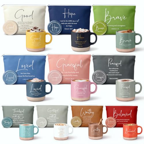 SiliFine 30 Pcs Inspirational Christian Gifts Bulk for Women, simple Bright - color: Vibrant Colors, size: Verse