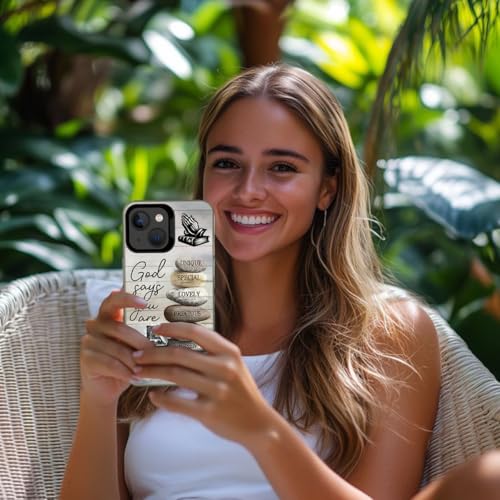 God Cross Wood Grain Phone Case Compatible with iPhone 15 Plus/14 Plus - color: Pattern 3, size: for iPhone 14 Plus/15 Plus