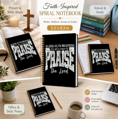 Bible Journal Notebook, Christian Gifts for Women - color: Inspirational Christian Notebook