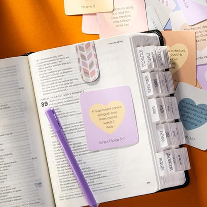 DIVERSEBEE Bible Verse Cards, 60 Unique Prayer Cards (Love Theme) - color: Love