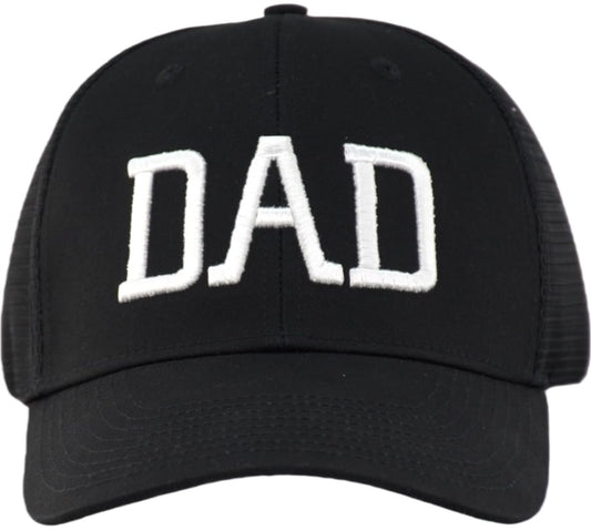 TSSGBL Various Gift Hats for Men - M L XL XXL Big Head Fit, Adjustable Mesh Trucker Ball Cap, Ideal Gifts - color: 3d-dad-mesh Black, size: XX-Large-3X-Large
