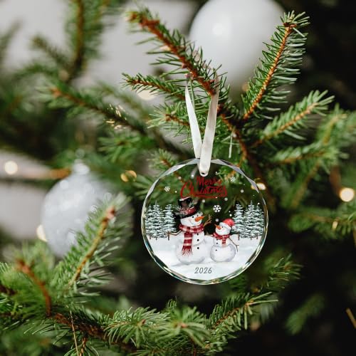 2026 Christmas Ornament - Snowman Christmas Ornaments, Snowman Ornaments - color: Snowman
