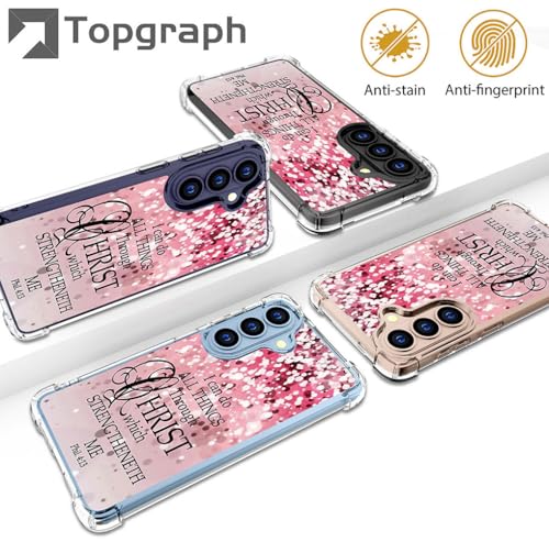 for Samsung Galaxy S26+ Plus Case - Pink Bible Verses - color: Pink Bible Verses, size: Galaxy S26+ Plus