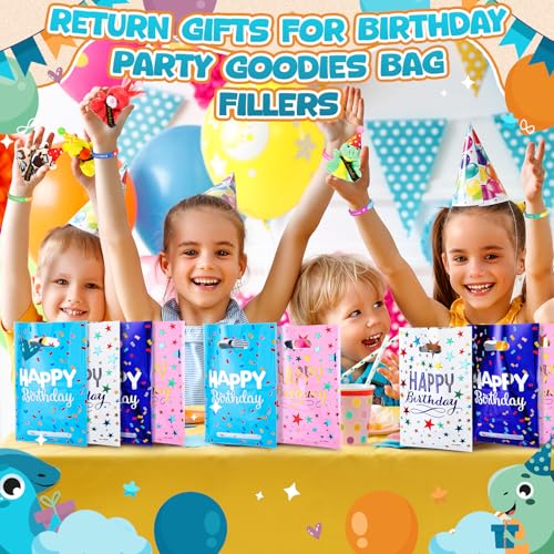 Seenelling 96 Pcs Happy Birthday Party Gift for Student Stuffed Animal