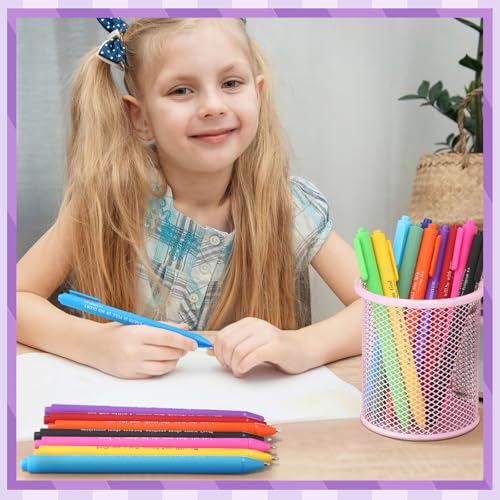Cholemy 50 Pcs Bible Verse Pens Bulk Christian Pens Black Ink, Bright - color: Bright