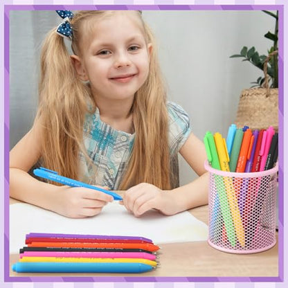 Cholemy 50 Pcs Bible Verse Pens Bulk Christian Pens Black Ink, Bright - color: Bright