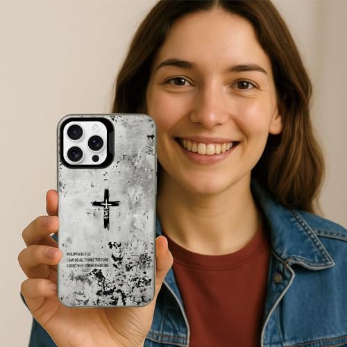 Jesus Cross Christian Phone Case Compatible with iPhone 16 - color: Cross5, size: iPhone 16