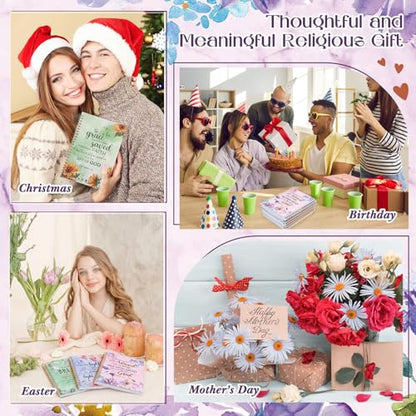 Supervitae 12 Pack Christian Journals Notebooks Gifts for Women,Pastel - style: Pastel