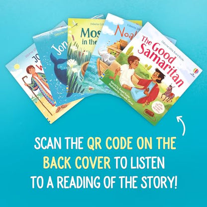 The Good Samaritan: A Religious Children’s Board Book of the Bible Story with Charming Illustrations, Simple Text, and QR Code for Audio Reading (Little Board Books)