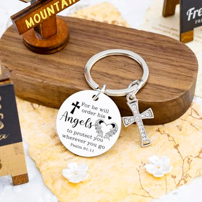 Angel Keychain Christian Keychain Grief Gifts for Grieving Friend