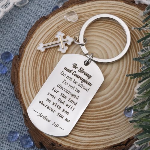 Christian Keychains Cross Keychain Bible Accessories Gifts Christian Gifts Religious Gifts - color: Bible Gifts