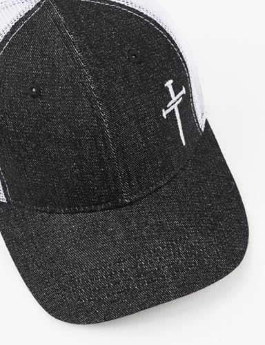 Christian Jesus Cross Hat - Faith Hats for Men Women - Religious Gifts for Thanksgiving Christmas - color: Cross/Black