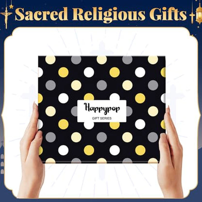 HAPPYPOP Christian Gifts - Religious Bible Socks, Faith Gifts Women Christian Easter Socks - color: Pastor Grey