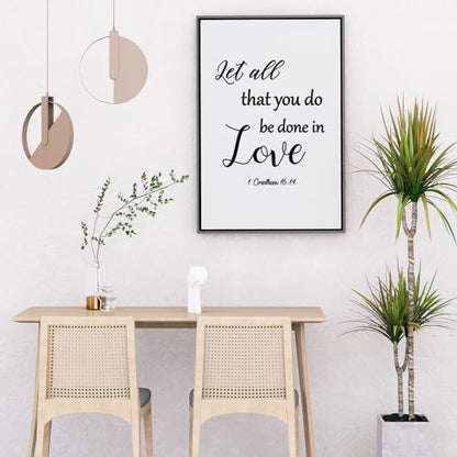 Generic 12 Pieces Bible Verse Wall Stickers,Inspirational Quotes Christian Wall Decals,Scripture Wall Decals,Peel and Stick,Motivational Wall Decal for Living Room Bedroom Bathroom Office, Black