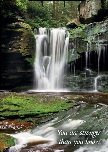 NIV Elakala Falls Encouragement Card, 1 Count - color: Elakala Falls