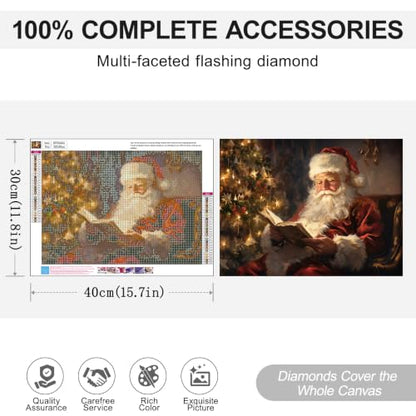 Christmas Diamond Art Kits for Adults, Diamond Painting Kits for Beginner - color: DP05654