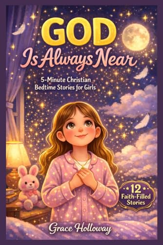 5-Minute Christian Bedtime Stories for Girls: God Loves You: 12 Calm Bible Stories About Courage, Kindness, Faith, and Peaceful Sleep