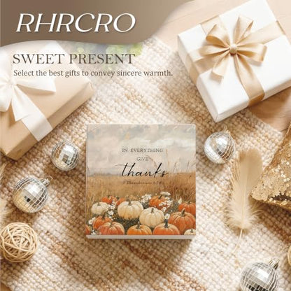 Thanksgiving Fall Christian Decor Wooden Box Sign - color: Fall-17