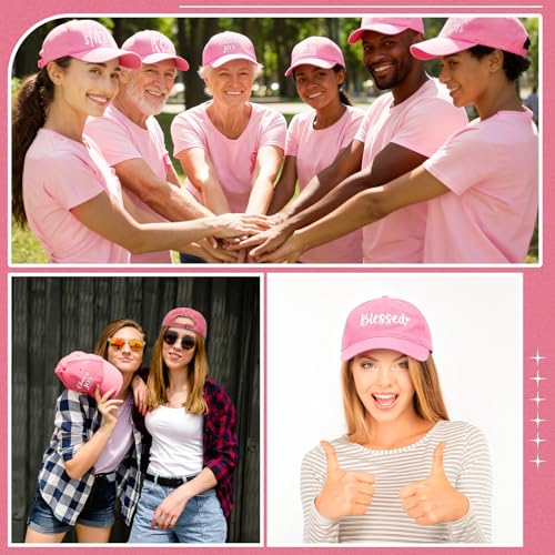 6/12 Pack Christian Hats Bulk for Men Women - style: Style 4
