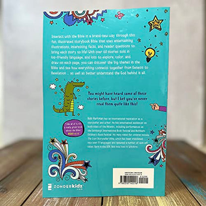 My Epic, Doodletastic Bible Storybook: 60 Bible Stories to Read, Color, and Draw